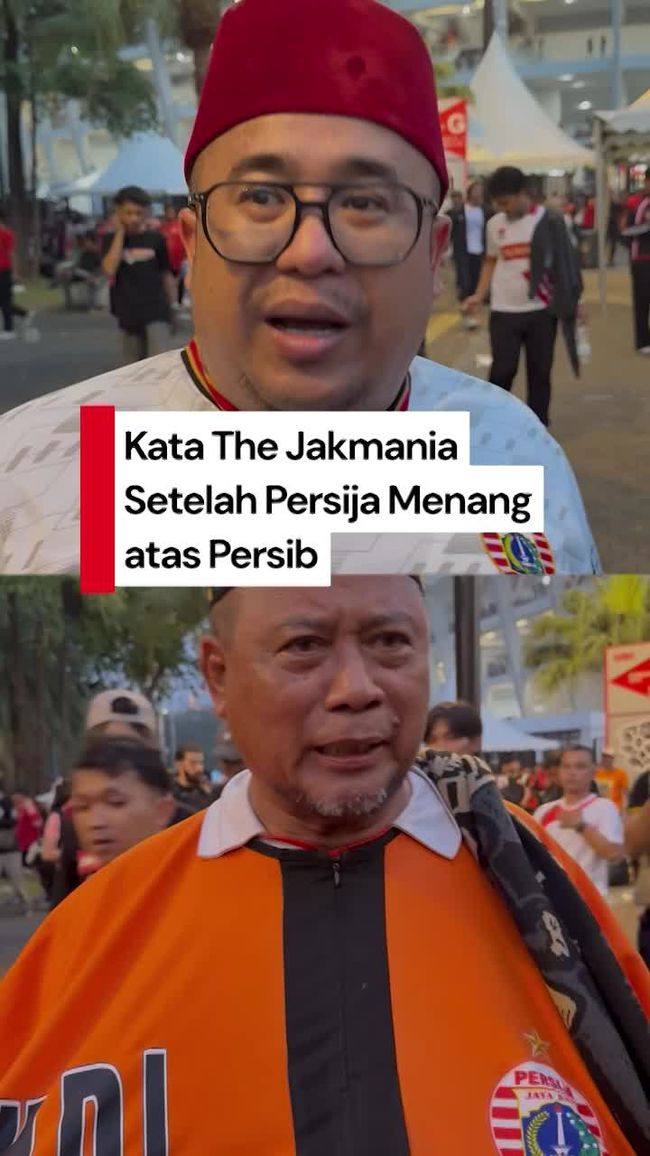 Momen Menegangkan The Jakmania Usai Pertandingan Persija vs Persib