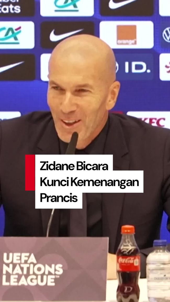 Zidane Menyampaikan Pesan Penting tentang Kemenangan Prancis dan Penguasaan Bola
