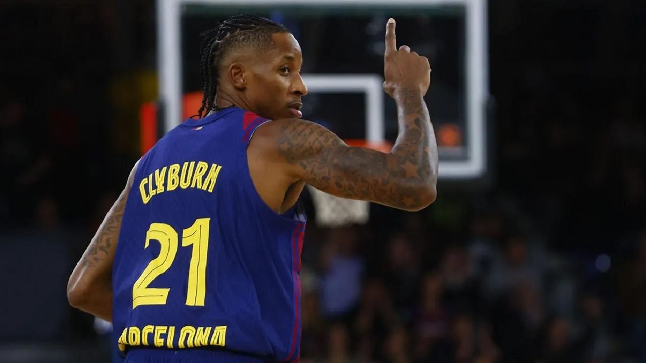 Will Clyburn Absen Empat Pekan dari Skuat FC Barcelona karena Masalah Kesehatan