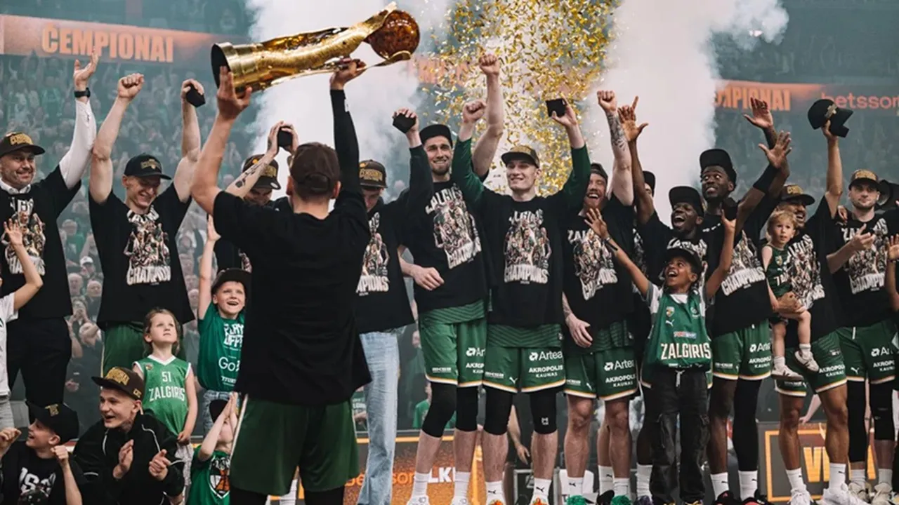 ---
Zalgiris Kaunas Raih Gelar Liga Basket Lithuania ke-26

---